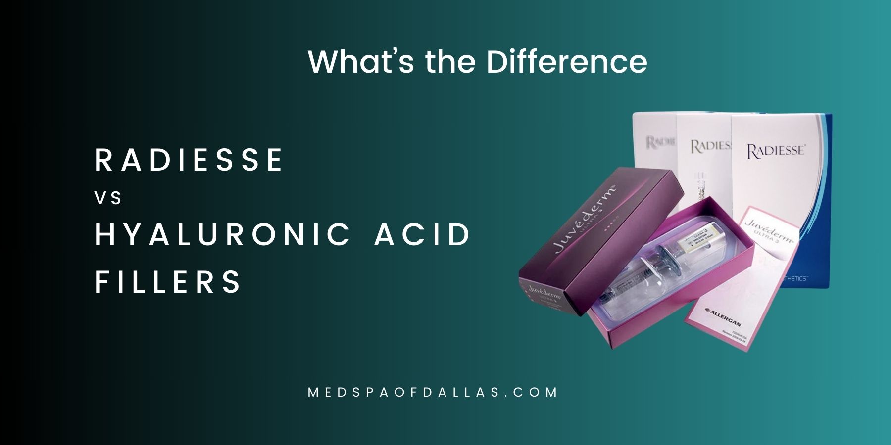 What’s the Difference Between Radiesse vs. Hyaluronic Acid Fillers: Which is Better in Dallas?